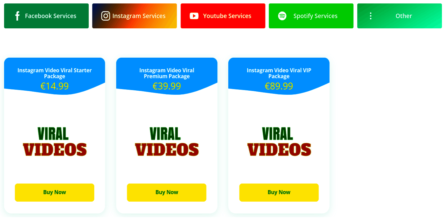 Instagram viral video packages | Make your Instagram recordings become famous online with us and we offer Instagram viral video bundles that will ensure your recordings definitely stand out enough to be noticed you need and merit
